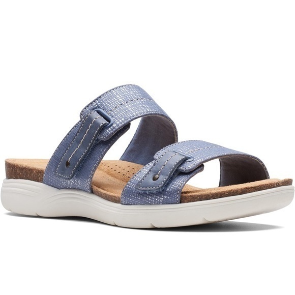 Clarks Shoes - Clarks collection cloud stepper April Dusk Sandal NEW